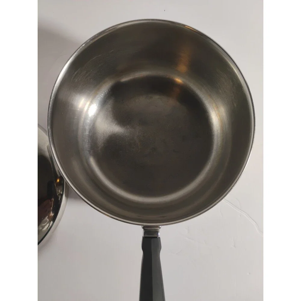 Vintage Farberware Stainless Steel 3 QT Pot W/ Handle & Lid